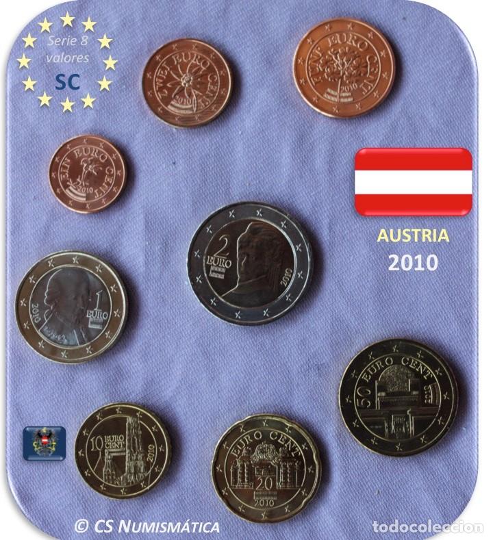 Monedas antiguas de Europa: Serie Austria 2010 SC - Foto 1