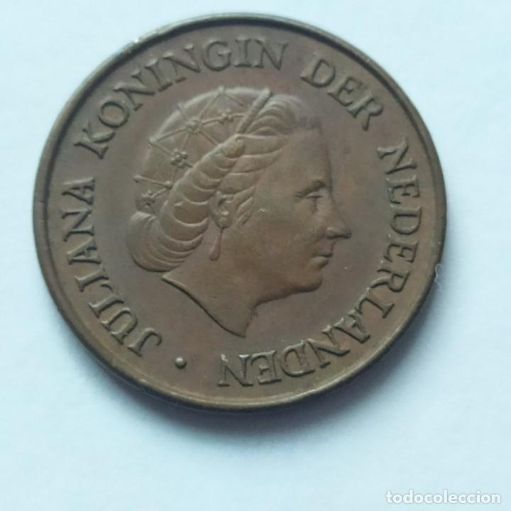 Monedas antiguas de Europa: ## Holanda 5 centimo 1966 ## - Foto 1