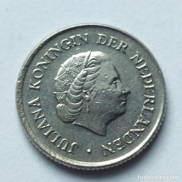 Monedas antiguas de Europa: ## Holanda 25 centimo 1969 ## - Foto 1