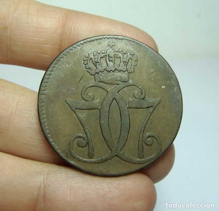 Monedas antiguas de Europa: 1 Skilling. Dinamarca - 1771 - Foto 2
