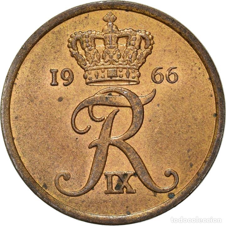 Monedas antiguas de Europa: [#934329] Moneda, Dinamarca, 5 &Ouml;re, 1966 - Foto 1