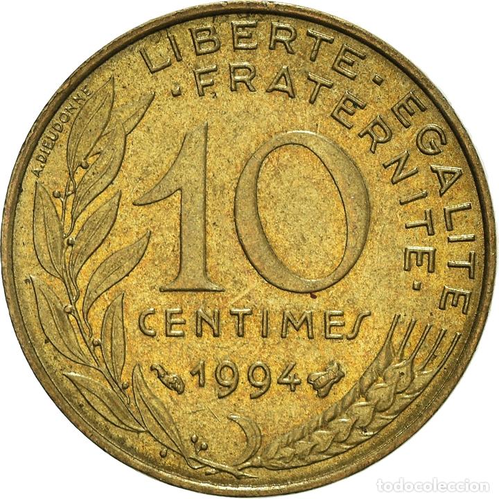 Monedas antiguas de Europa: [#936237] Moneda, Francia, 10 Centimes, 1994 - Foto 2