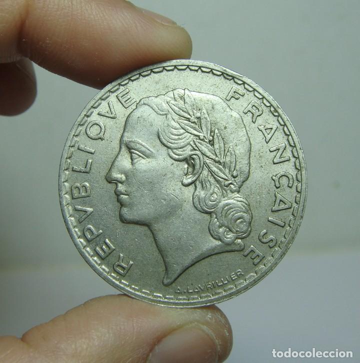 Monedas antiguas de Europa: 5 Francos. Francia - 1933 - Foto 1