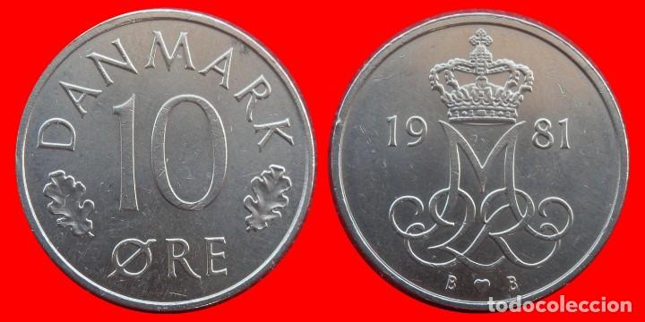 Monedas antiguas de Europa: 10 ORE 1981 DINAMARCA-71495 - Foto 1