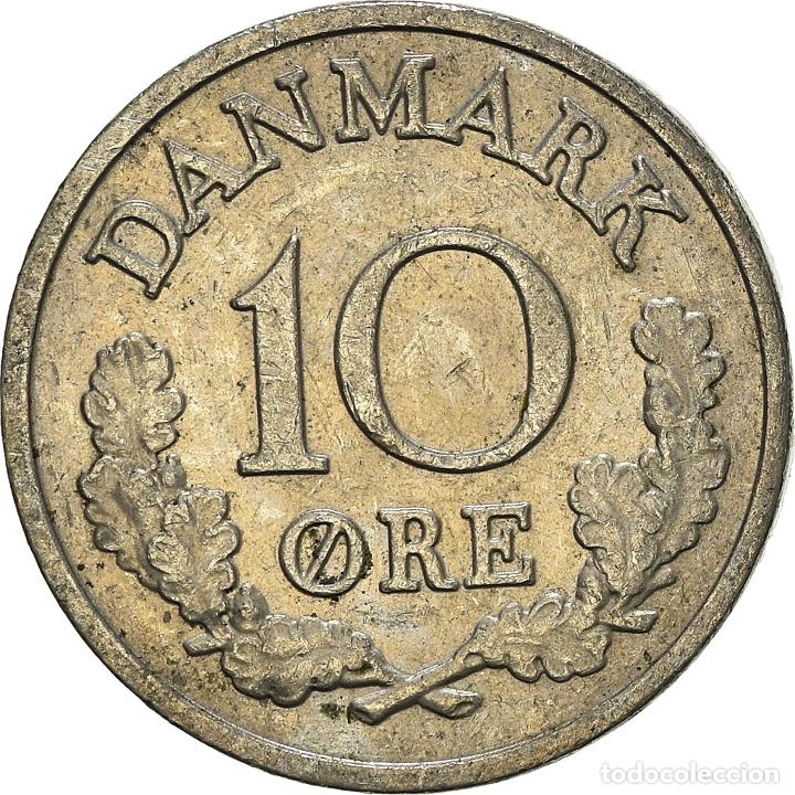Monedas antiguas de Europa: [#935120] Moneda, Dinamarca, 10 &Ouml;re, 1966 - Foto 2