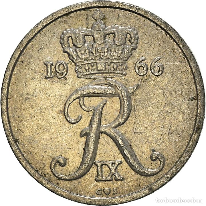 Monedas antiguas de Europa: [#935120] Moneda, Dinamarca, 10 &Ouml;re, 1966 - Foto 1