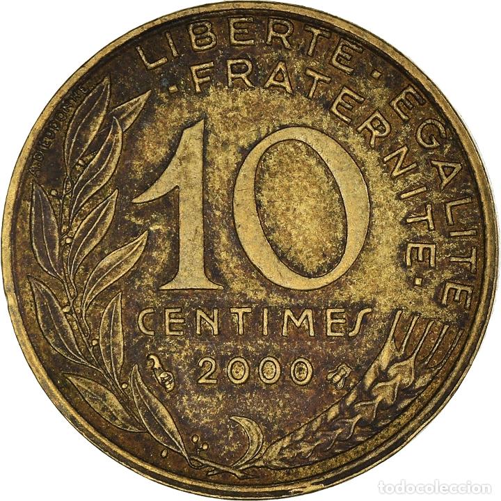 Monedas antiguas de Europa: [#939117] Moneda, Francia, 10 Centimes, 2000 - Foto 2