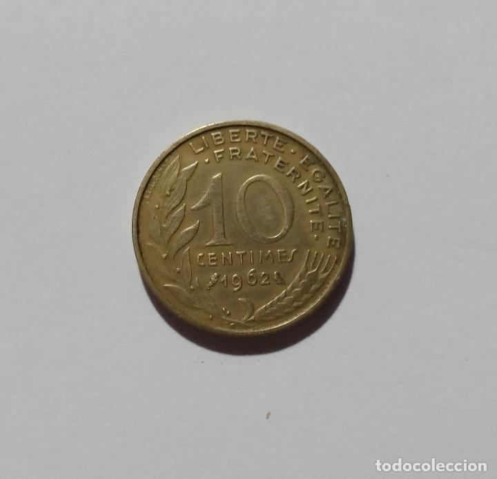 Monedas antiguas de Europa: 10 CENTIMOS FRANCIA 1962 - Foto 1