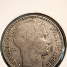 Monedas antiguas de Europa: MONEDA PLATA FRANCIA 10 FRANCOS 1933 TURIN PLATA 680 10G BUEN ESTADO
