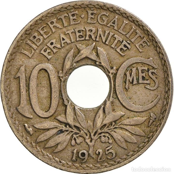 Monedas antiguas de Europa: [#921541] Moneda, Francia, 10 Centimes, 1925 - Foto 2