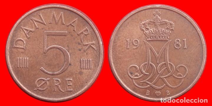 Monedas antiguas de Europa: 5 ORE 1981 DINAMARCA-71973 - Foto 1