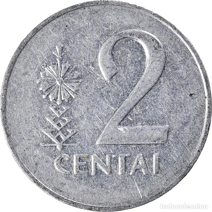 Monedas antiguas de Europa: [#925005] Moneda, Lituania, 2 Centai, 1991 - Foto 2