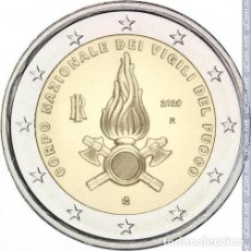 Monedas antiguas de Europa: ITALIA 2020. 2 EUROS. CUERPO NACIONAL DE BOMBEROS. (SC). Lote 338097178