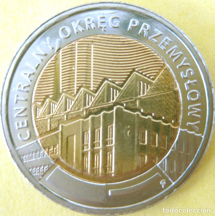 Monedas antiguas de Europa: Polonia, 5 Zlotych 2017 ''Regi&oacute;n Industrial Central'', Y#976./ Sin Circular./ Foto est&aacute;ndar.