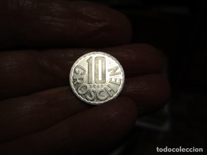 Monedas antiguas de Europa: MONEDA DE AUSTRIA DE 10 GROSCHEN DE 1981 SC - Foto 2