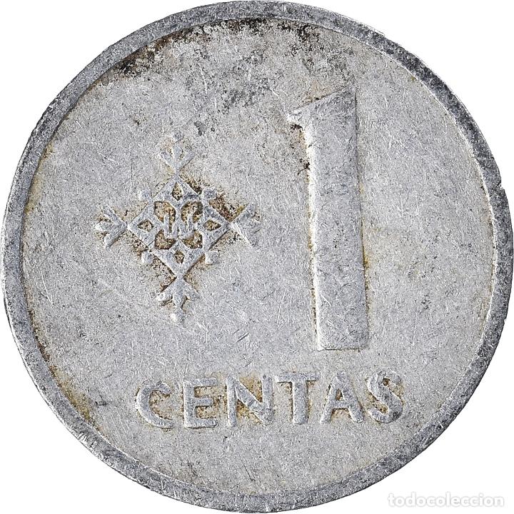 Monedas antiguas de Europa: [#923793] Moneda, Lituania, Centas, 1991 - Foto 2