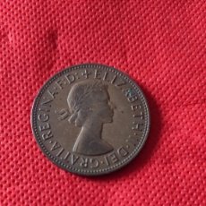Monedas antiguas de Europa: MONEDA COBRE ELIZABETH II 1964 ONE PENNY. Lote 325305553