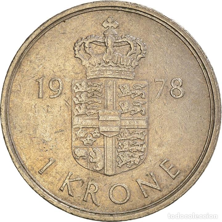 Monedas antiguas de Europa: [#922392] Moneda, Dinamarca, Krone, 1978 - Foto 2