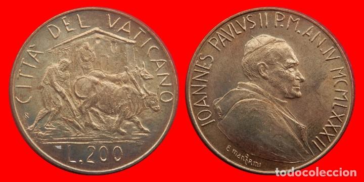 Monedas antiguas de Europa: 200 LIRAS 1982 SIN CIRCULAR VATICANO-4149SC - Foto 1