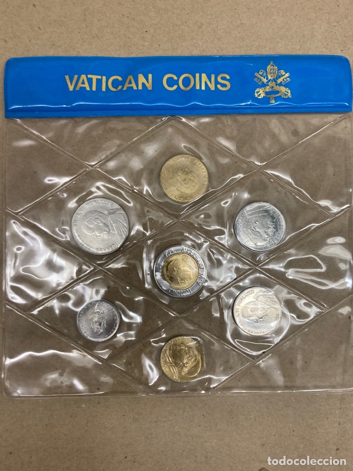 Monedas antiguas de Europa: 7 monedas del Vaticano - Foto 1
