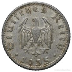 Monedas antiguas de Europa: 50 REICHSPFENNIG - 1935 - CECA «D» (MÚNICH) - KM# 87 - ALEMANIA NAZI (TERCER REICH). Lote 325745588
