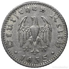 Monedas antiguas de Europa: 50 REICHSPFENNIG - 1935 - CECA «A» (BERLÍN) - KM# 87 - ALEMANIA NAZI (TERCER REICH). Lote 325745598