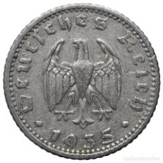 Monedas antiguas de Europa: 50 REICHSPFENNIG - 1935 - CECA «F» (STUTTGART) - KM# 87 - ALEMANIA NAZI (TERCER REICH). Lote 325745608