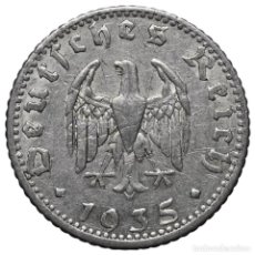Monedas antiguas de Europa: 50 REICHSPFENNIG - 1935 - CECA «A» (BERLÍN) - KM# 87 - ALEMANIA NAZI (TERCER REICH). Lote 325745638