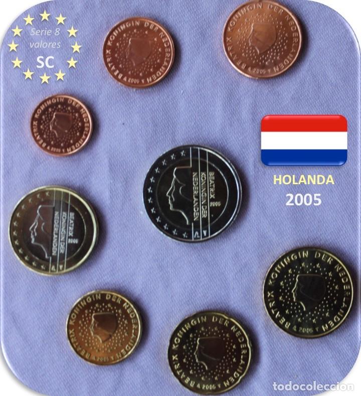 Monedas antiguas de Europa: Serie Holanda 2005 SC - Foto 1