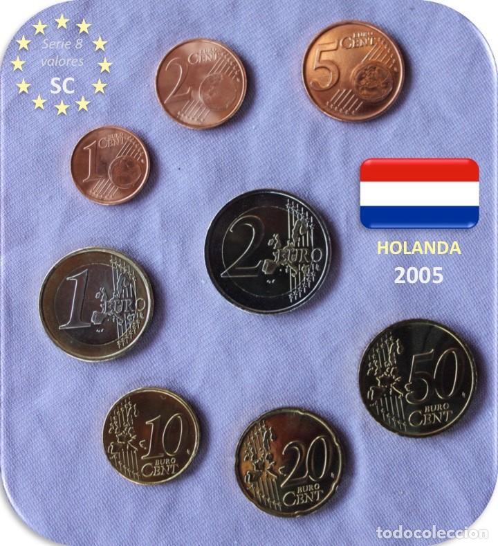 Monedas antiguas de Europa: Serie Holanda 2005 SC - Foto 2