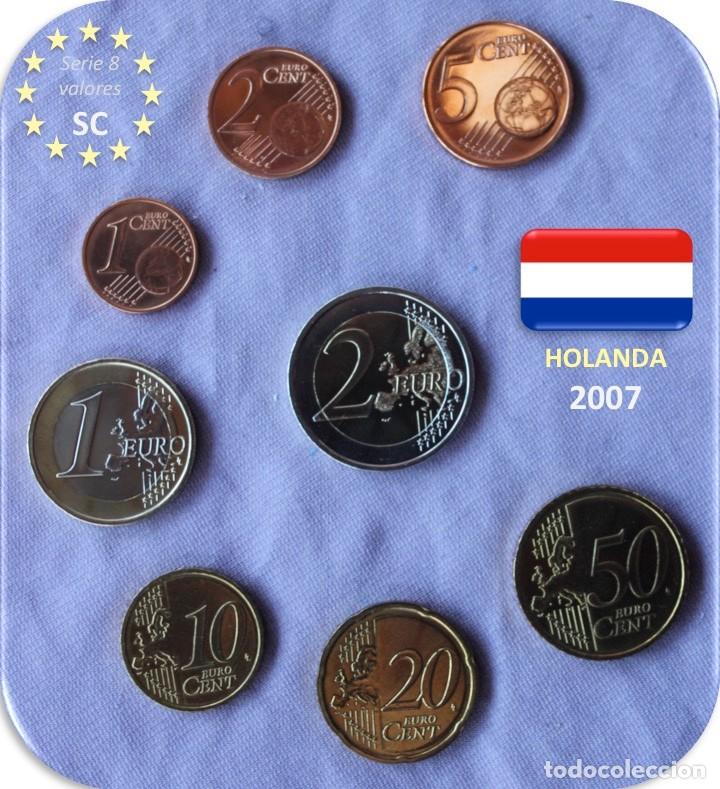Monedas antiguas de Europa: Serie Holanda 2007 SC - Foto 2