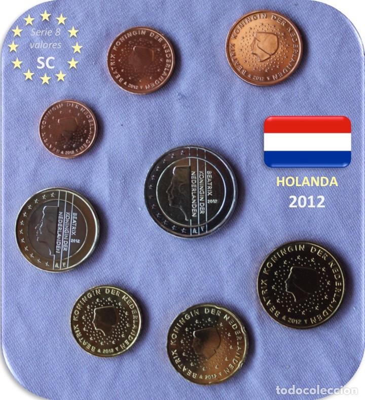 Monedas antiguas de Europa: Serie Holanda 2012 SC - Foto 1