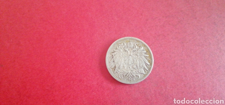 Monedas antiguas de Europa: 20 heller de Austria 1895 - Foto 2