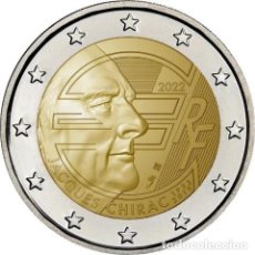 Monedas antiguas de Europa: 2 EURO FRANCIA 2022 ”JACQUES CHIRAC” SC. Lote 365924376