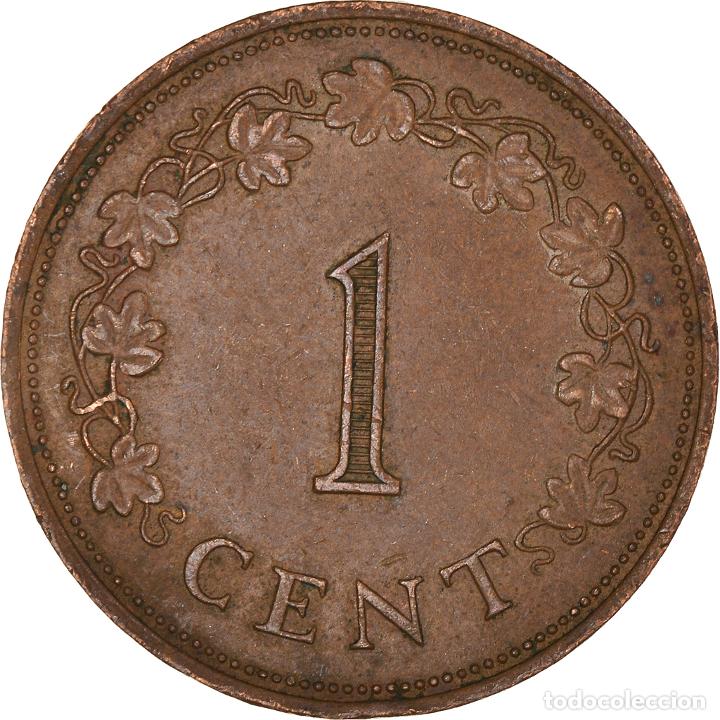 Monedas antiguas de Europa: [#1000831] Moneda, Malta, Cent, 1977 - Foto 2