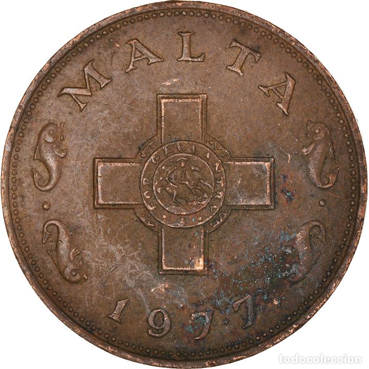 Monedas antiguas de Europa: [#1000831] Moneda, Malta, Cent, 1977 - Foto 1