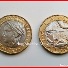 Monedas antiguas de Europa: ITALIA 1000 LIRAS LIRE 1997 ERROR MAPA - SC. Lote 328867983