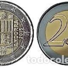 Monedas antiguas de Europa: ANDORRA 2 EUROS 2015 -ESCUDO PRINCIPADO- 1ª MONEDA U.E. TIPO- S/C ENCAPSULADA