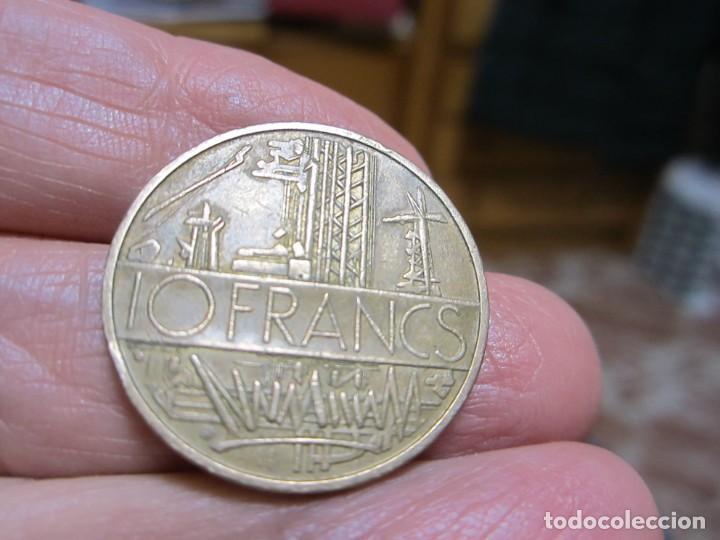 Monedas antiguas de Europa: MONEDA DE FRANCIA DE 10 FRANCOS DE 1978 - Foto 2