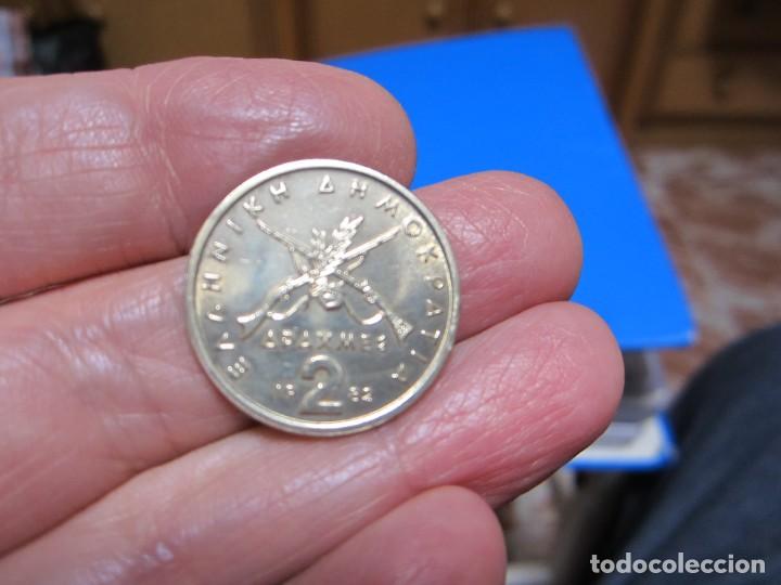 Monedas antiguas de Europa: MONEDA DE GRECIA DE 2 DRACMAS DE 1982 - Foto 2