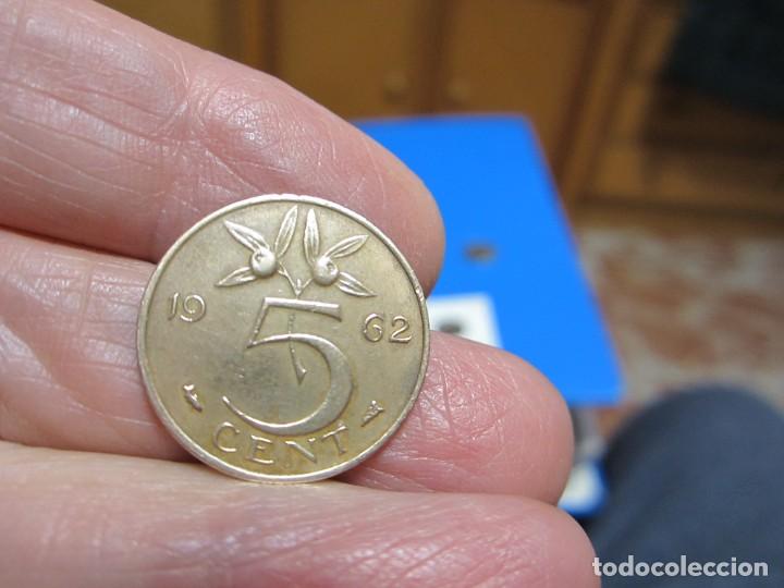 Monedas antiguas de Europa: MONEDA DE HOLANDA DE 5 C&Eacute;NTIMOS DE 1962 - Foto 2