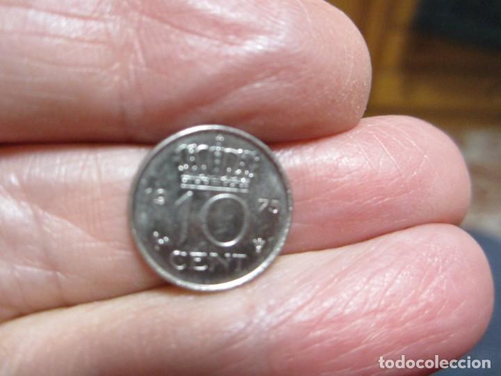 Monedas antiguas de Europa: MONEDA DE HOLANDA DE 10 C&Eacute;NTIMOS DE 1975 - Foto 2