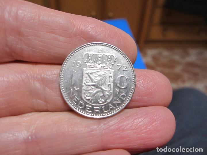 Monedas antiguas de Europa: MONEDA DE HOLANDA DE 1 GULDEN DE 1972 - Foto 2
