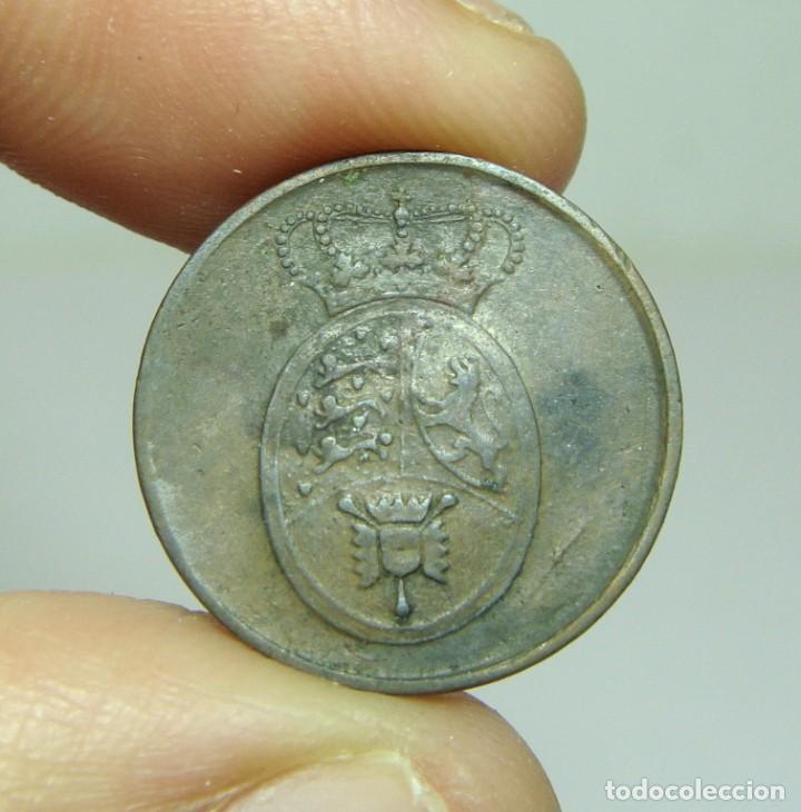 Monedas antiguas de Europa: 2 Skilling. Dinamarca - 1815 - Foto 2