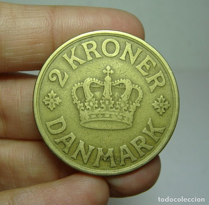 Monedas antiguas de Europa: 2 Kroner. Dinamarca - 1925 - Foto 2