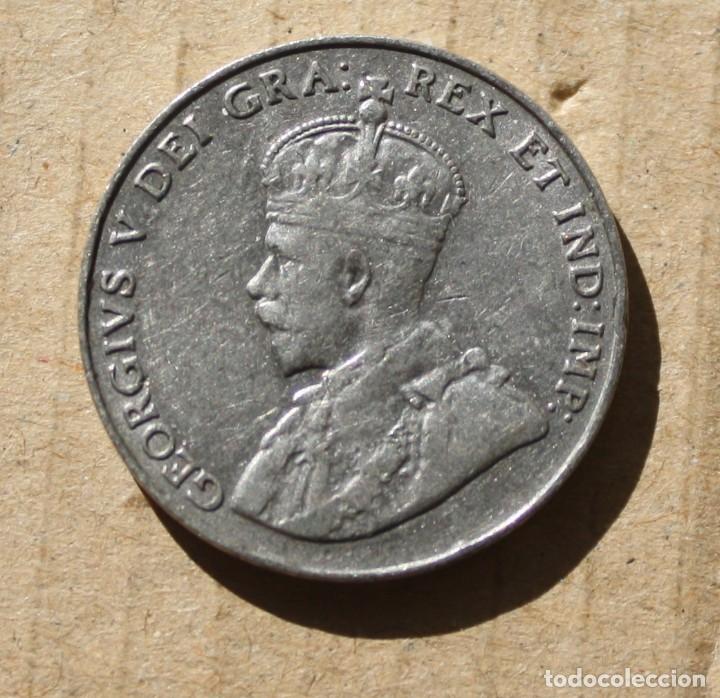 Monedas antiguas de Europa: CANADA - 5 CENTAVOS 1935 BC - Foto 1