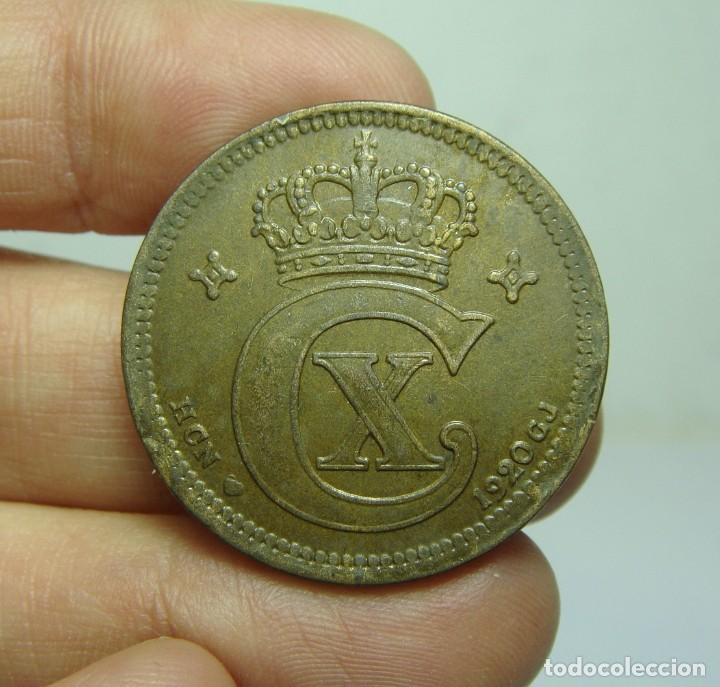 Monedas antiguas de Europa: 5 Ores. Dinamarca - 1920 - Foto 1