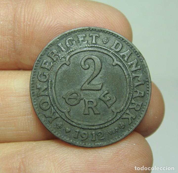 Monedas antiguas de Europa: 2 Ore. Dinamarca - 1912 - Foto 1