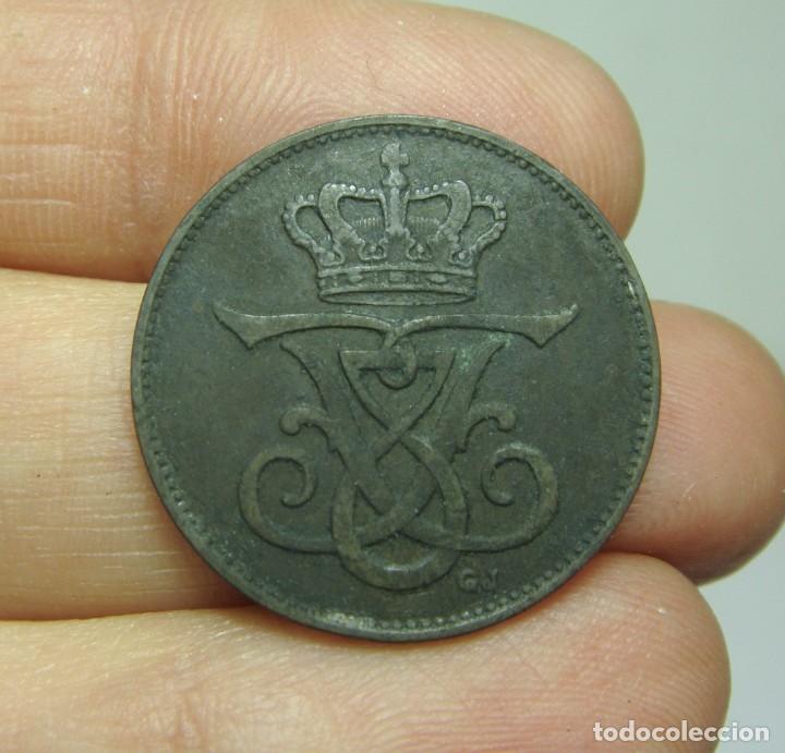 Monedas antiguas de Europa: 2 Ore. Dinamarca - 1912 - Foto 2