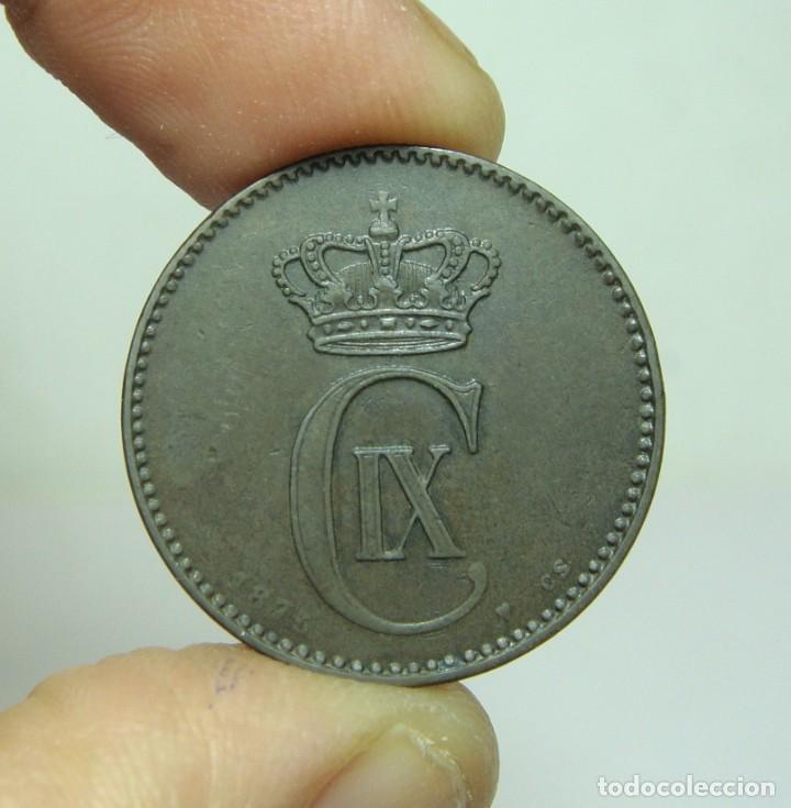 Monedas antiguas de Europa: 2 Ore. Dinamarca - 1875 - Foto 1